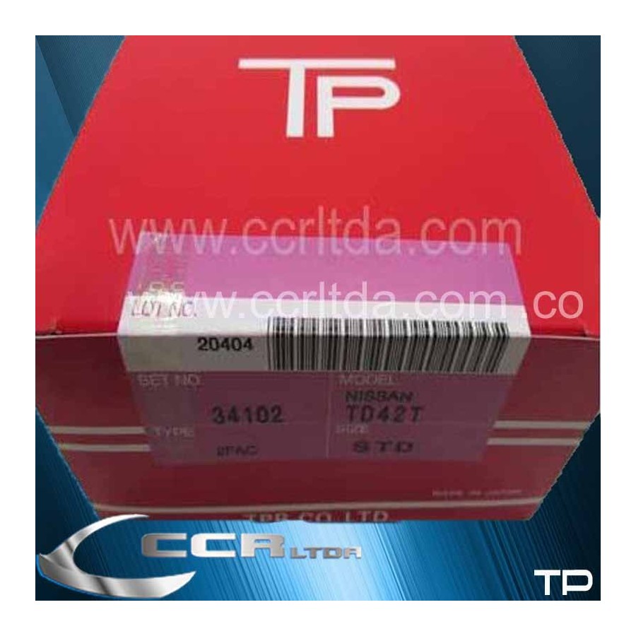 ANILLOS NISSAN TD42T U-41T (STD 96mm 2.5 2.0 3.0)