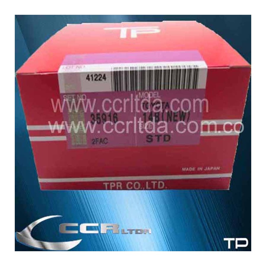 ANILLOS DELTA 14B SIN TURBO (STD)