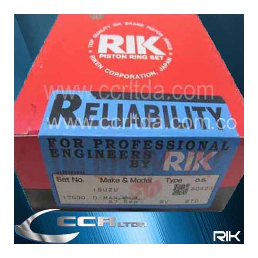 ANILLOS LUV DIMAX 2.4 (STD 87mm)