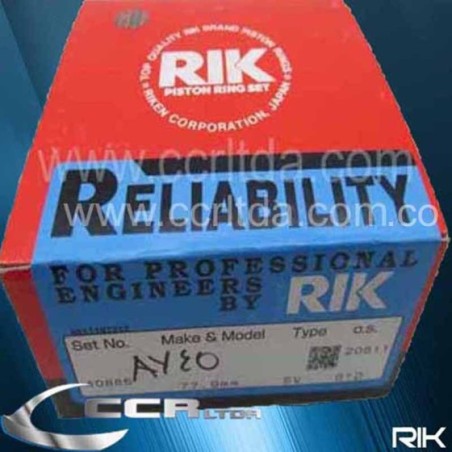 ANILLOS OPTRA 1.8 ( STD 81.6 mm)