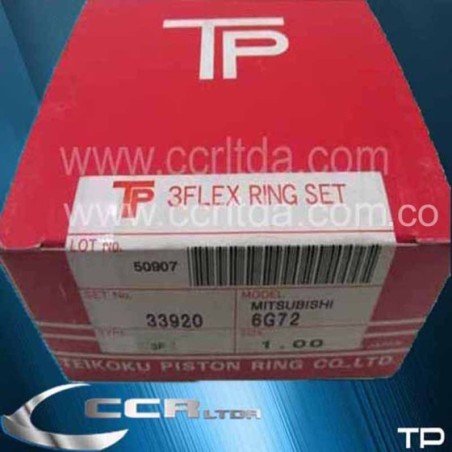 ANILLOS PAJERO (100 RANURA DEL. 1.2/1.5/3.0)