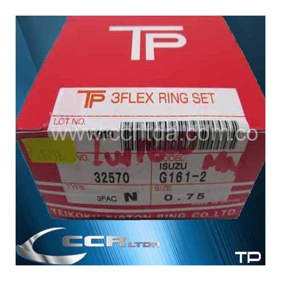 ANILLOS LUV 1600 94/.. CHEVETTE 1600 (075 RD)