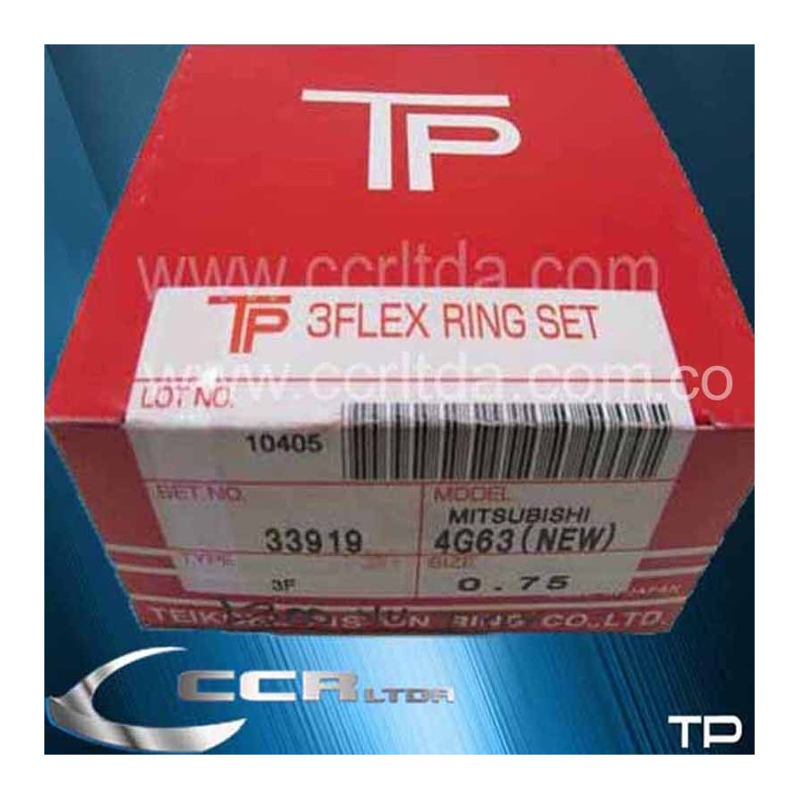 ANILLOS MONTERO HARDTOP 2.4 L-200 V-11 (075 16V)