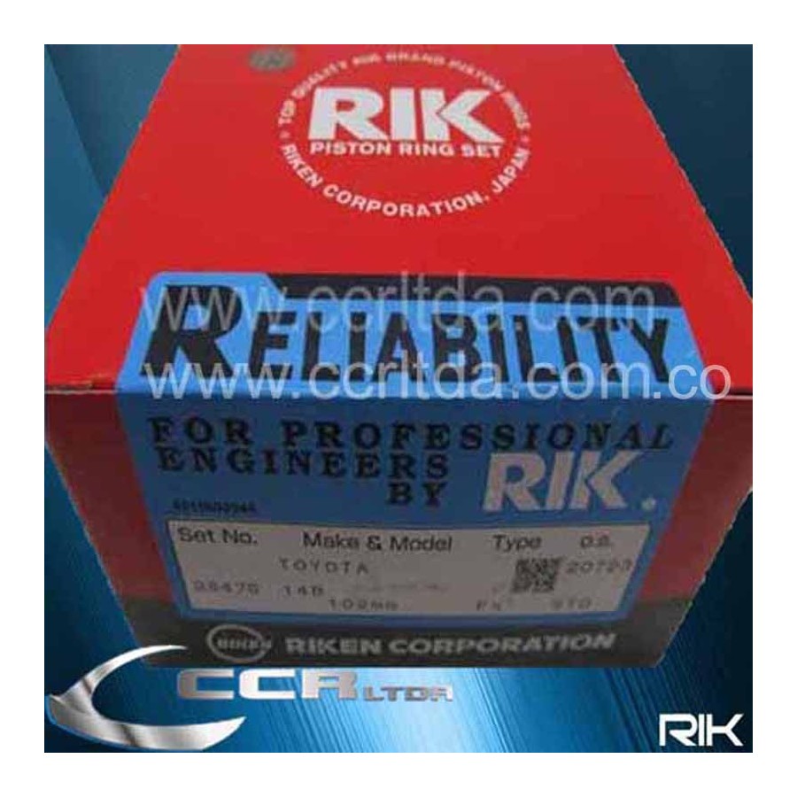 ANILLOS DELTA 14B SIN TURBO (STD)