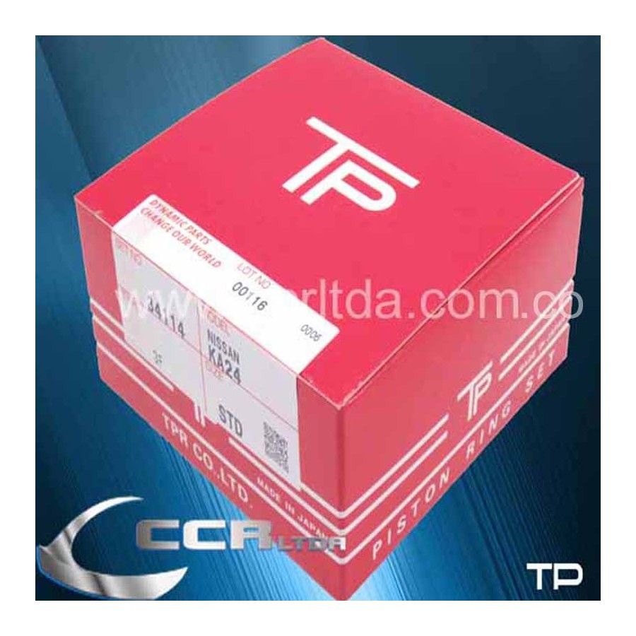 ANILLOS NISSAN VANNET KA24 (STD 1.5/1.5/2.8 89 mm)