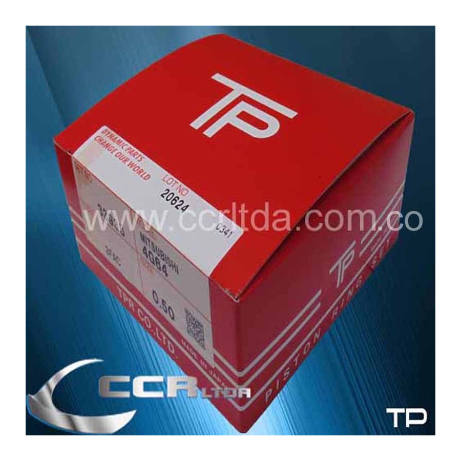 ANILLOS MONTERO V11 L200 16V (050 1.2/1.5/2.8 86.5mm)