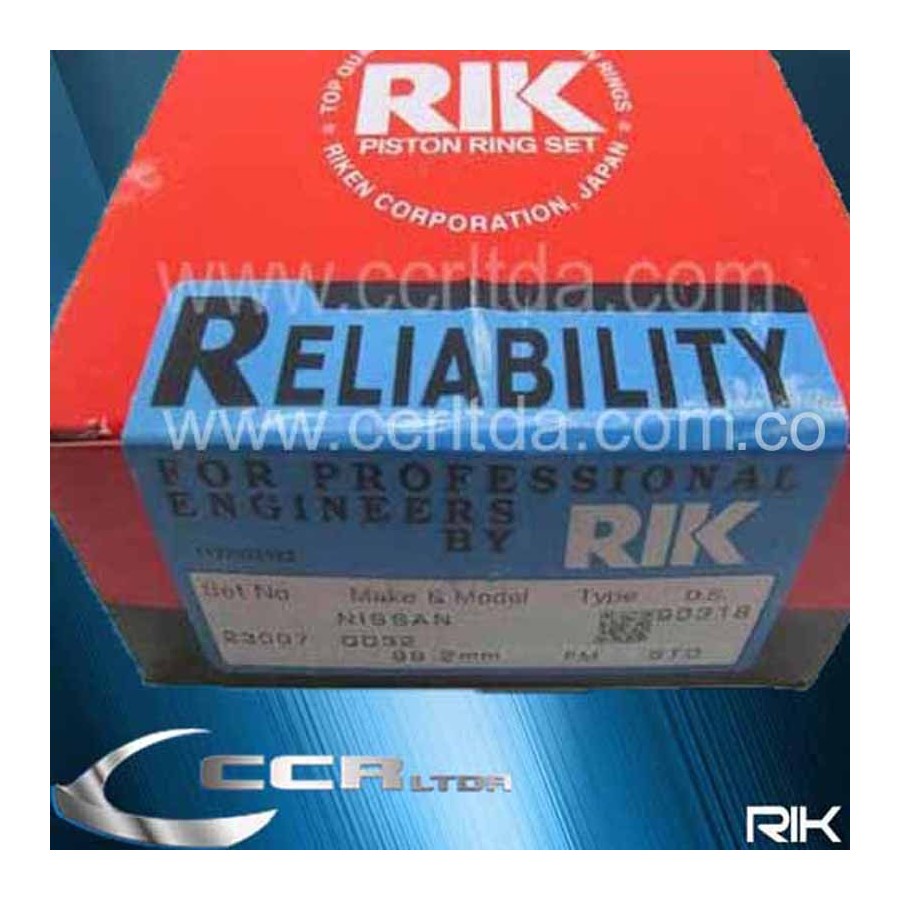 ANILLOS NISSAN QD32T  (2.5/2.0/3.0 99.2mm)