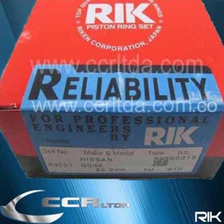 ANILLOS NISSAN QD32T  (2.5/2.0/3.0 99.2mm)
