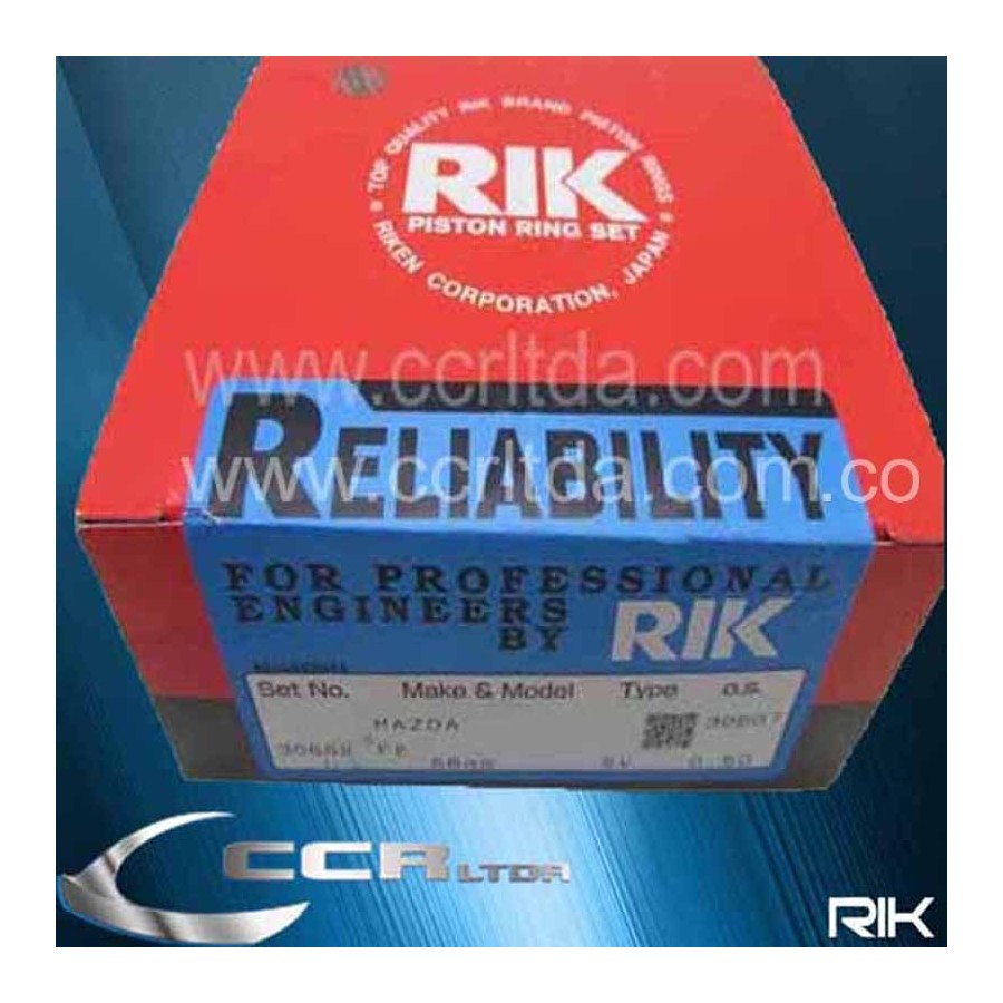 ANILLOS 626 B2000 B2200 NA20 KIA SPORTAGE 2000CC 16V (050)