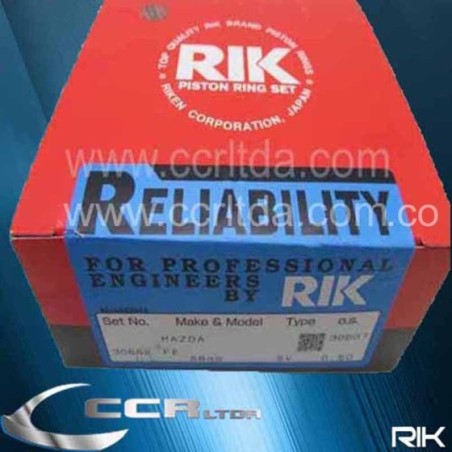 ANILLOS 626 B2000 B2200 NA20 KIA SPORTAGE 2000CC 16V (050)