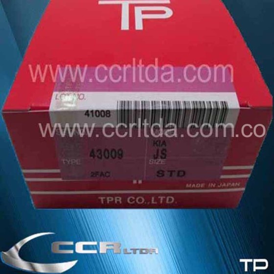 ANILLOS KIA PREGIO 2.7 (STD)