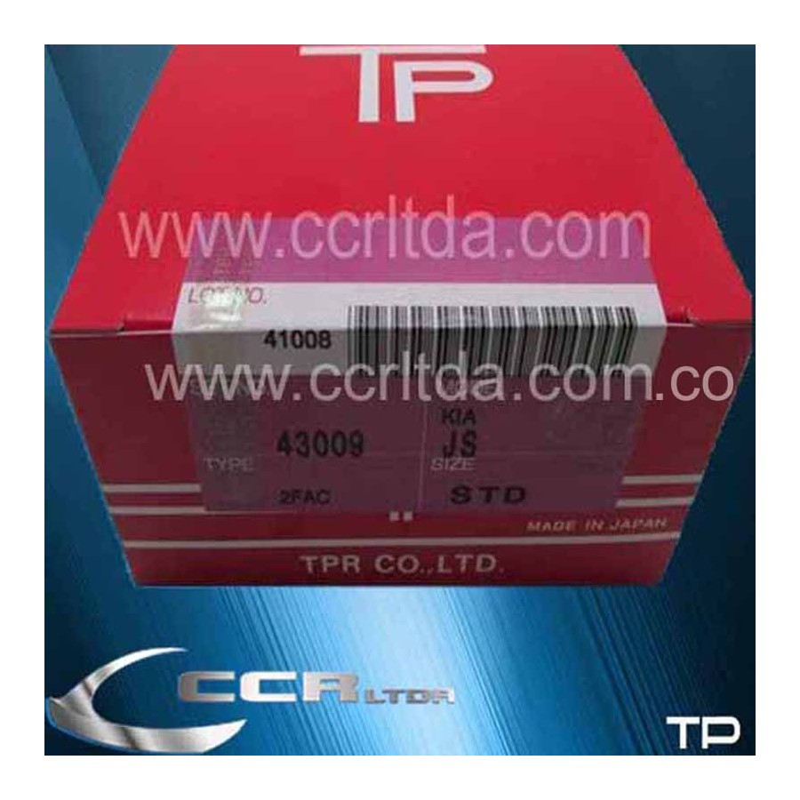 ANILLOS KIA PREGIO 2.7 (STD)