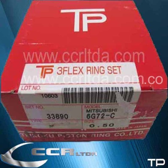 ANILLOS PAJERO (050 1.5/1.5/4.0 91.1mm)