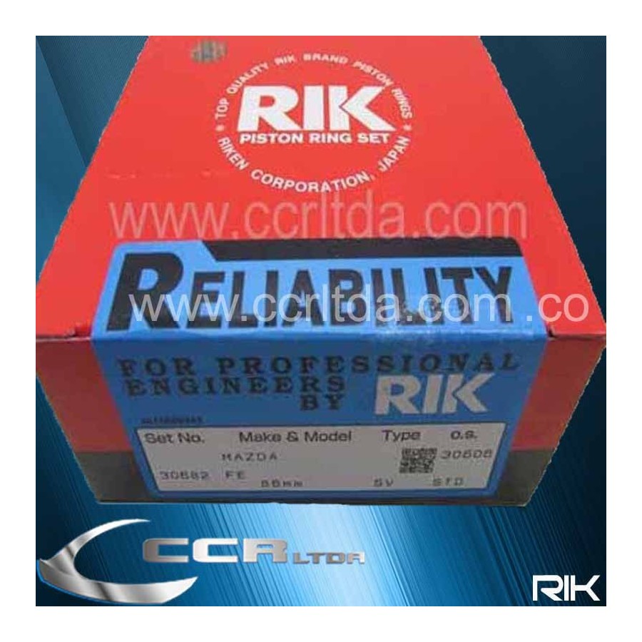 ANILLOS 626 B2000 B2200 NA20 KIA SPORTAGE 2000CC 16V (STD)