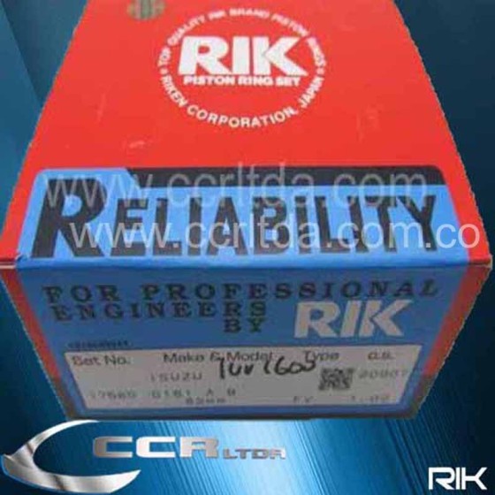 ANILLOS LUV 1600 CHEVETTE 1400 (100 R.GRUESA)