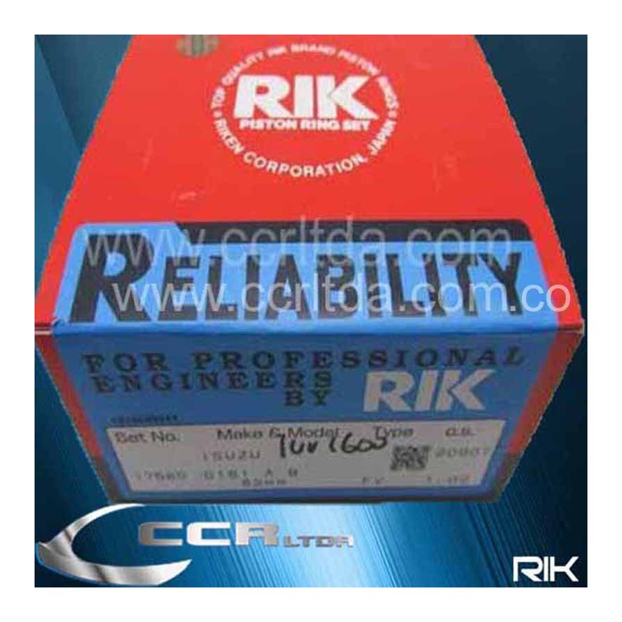 ANILLOS LUV 1600 CHEVETTE 1400 (100 R.GRUESA)