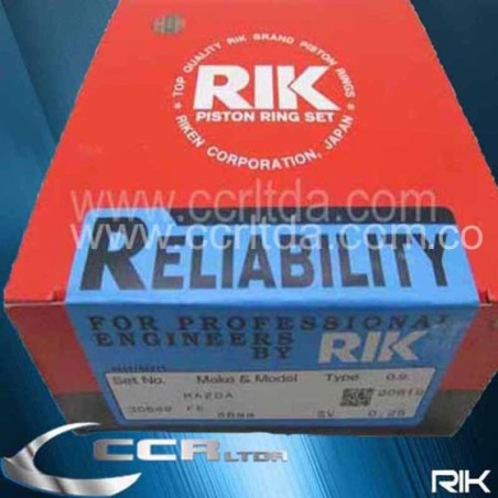 ANILLOS 626 B2000 B2200 NA20 KIA SPORTAGE 2000CC 16V (025)