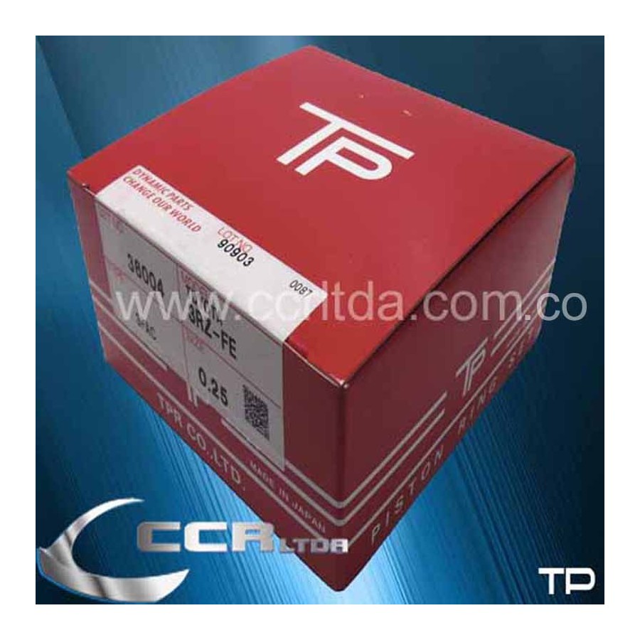 ANILLOS TOYOTA HILUX 2000 PRADO 3P 2RZ (025)