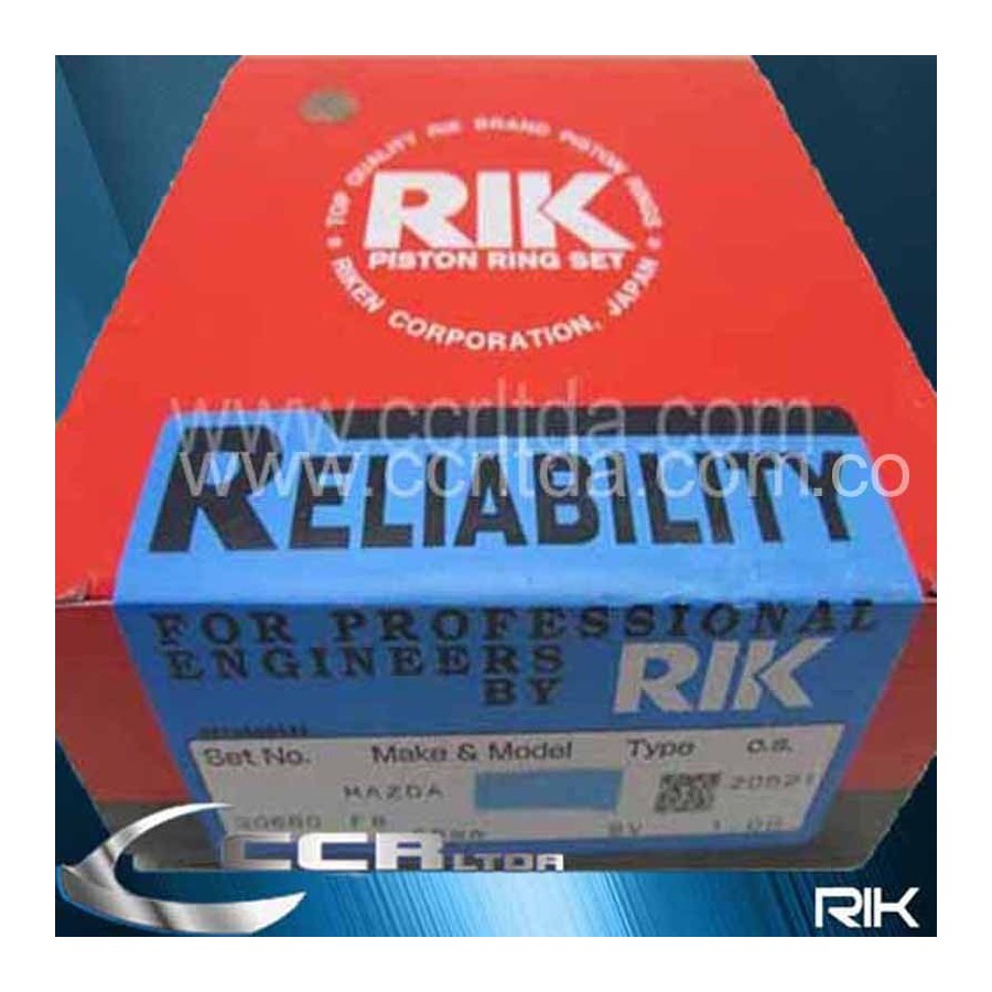 ANILLOS 626 B2000 B2200 NA20 KIA SPORTAGE 2000CC 16V (100)