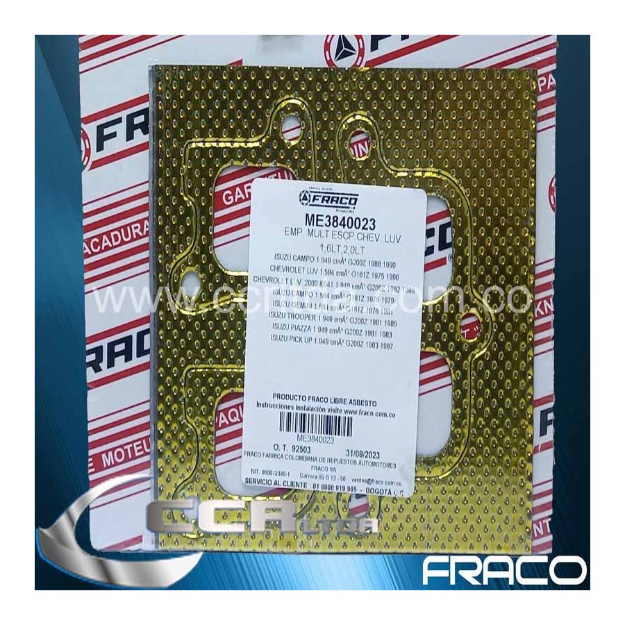 EMP. MULT. LUV 1600-2000 (ESCAPE)