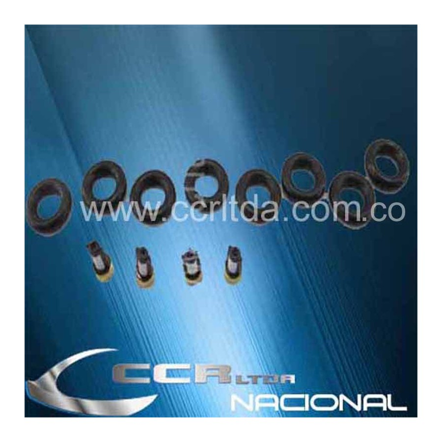 KIT INYECTORES TOYOTA CORSA ATOS (CAUCHOS)