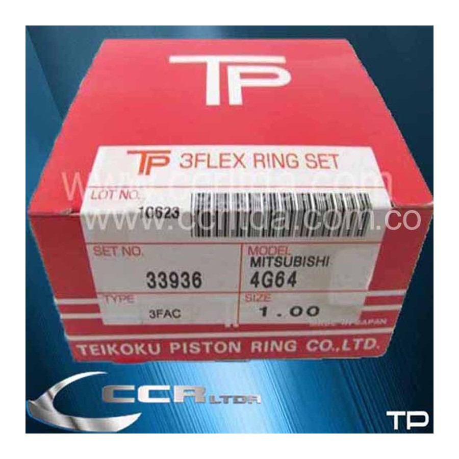 ANILLOS MONTERO HARDTOP 2.4 L-200 V-11 (100 16V)