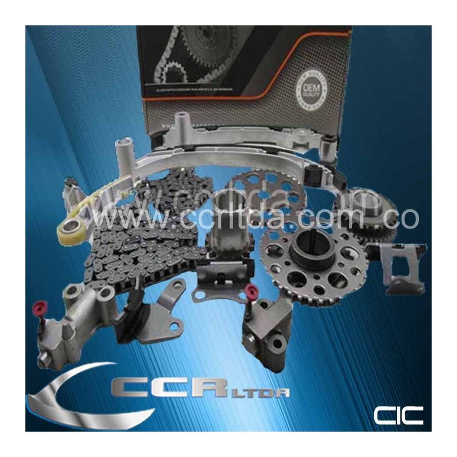 KIT REP. TOYOTA VIGO 2700 GASOLINA 2TR (14 PZAS)