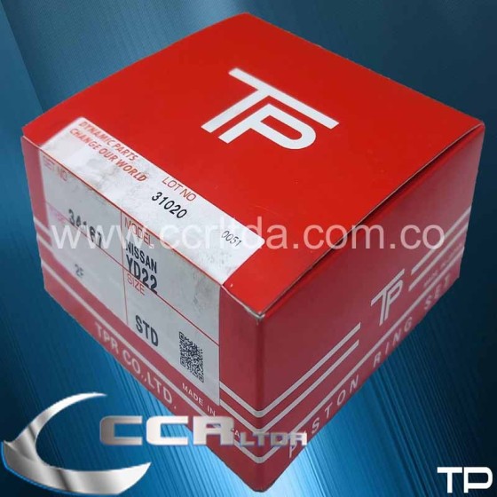 ANILLOS NISSAN XTRAIL DIESEL 2.2 PATHFINDER FRONTIER (STD YD22)