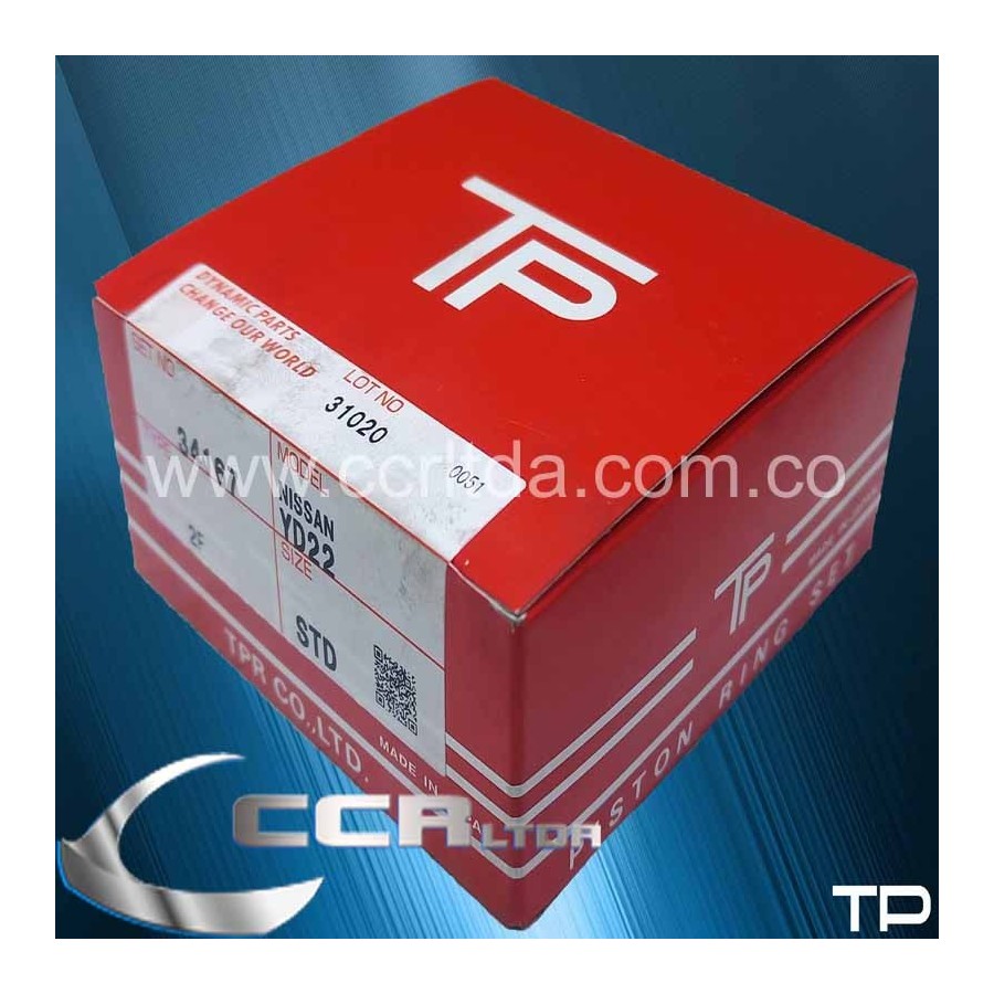 ANILLOS NISSAN XTRAIL DIESEL 2.2 PATHFINDER FRONTIER (STD YD22)