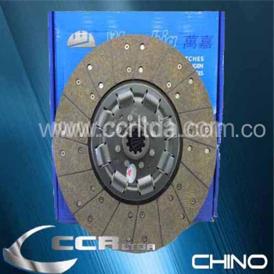 DISCO JAC 1083 FOTON CUMMINS 4BT (14 PULG X 10 ESTRIAS)