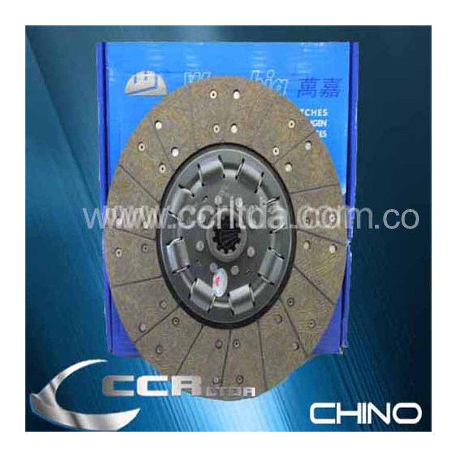 DISCO JAC 1083 FOTON CUMMINS 4BT (14 PULG X 10 ESTRIAS)