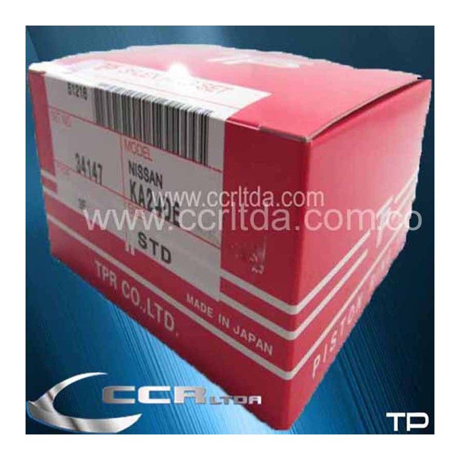 ANILLOS NISSAN FRONTIER 16V KA24E (89M 1.2/1.2/2.5)