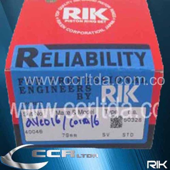 ANILLOS AVEO 1.6 CORSA 1.6 (STD)