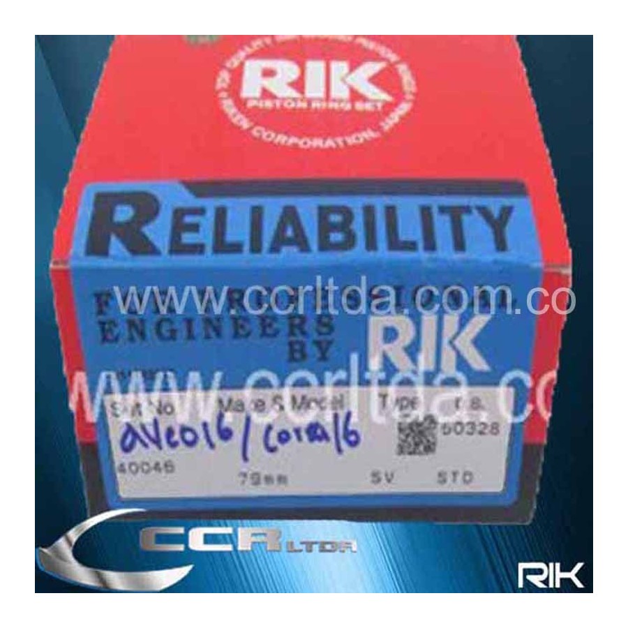 ANILLOS AVEO 1.6 CORSA 1.6 (STD)