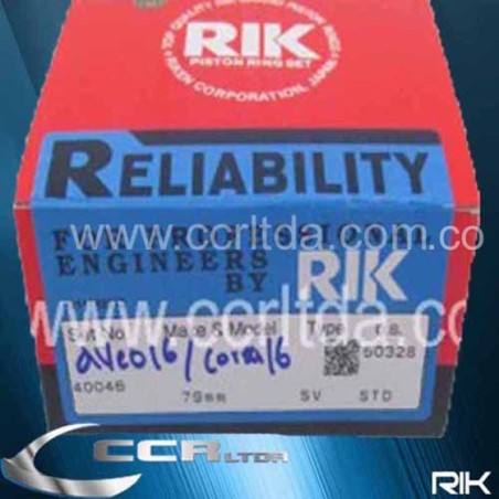 ANILLOS AVEO 1.6 CORSA 1.6 (STD)