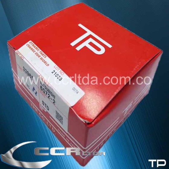 ANILLOS PAJERO V6 3000 (STD RANURA DELGADA 91.1mm 1.2/1.5/3.0)