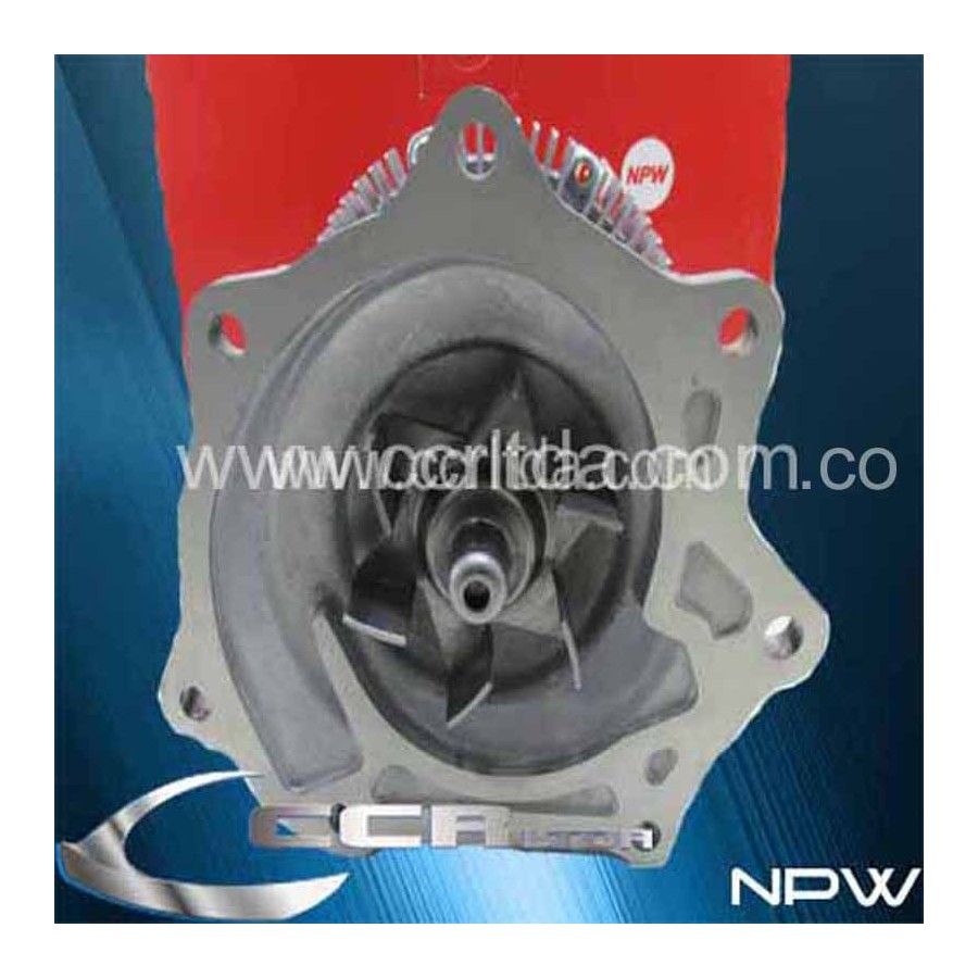 BOMBA AGUA NISSAN TD27 MT3000 (FAN BASE BOMBA)