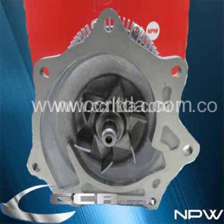 BOMBA AGUA NISSAN TD27 MT3000 (FAN BASE BOMBA)
