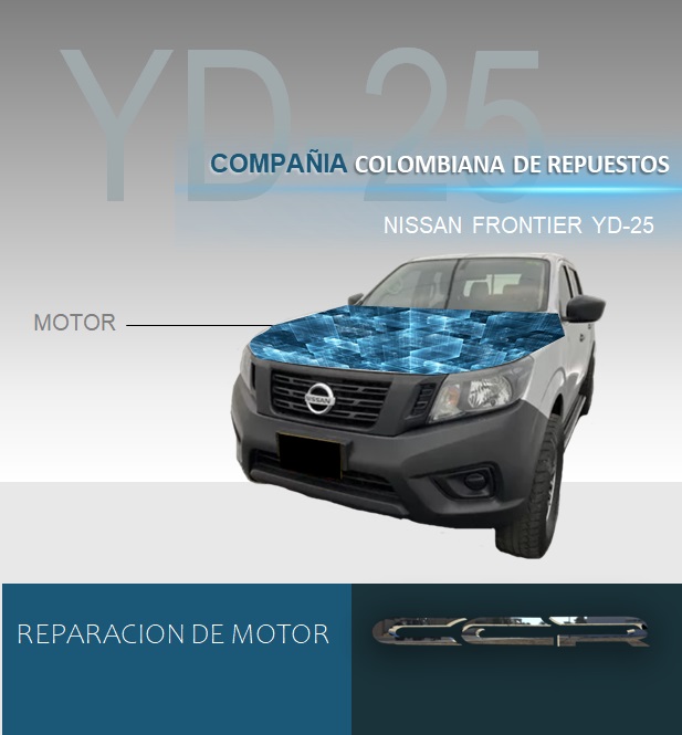 REPARACION MOTOR NISSAN FRONTIER 2500 CC MOTOR YD25