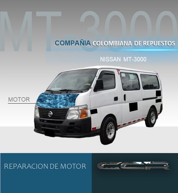 REPARACION DE MOTOR NISSAN MT3000