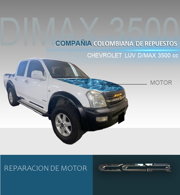 REPARACION LUV DIMAX 3500 24 VALVULAS GASOLINA